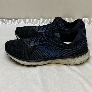 Brooks Ghost 12 Men’s running shoes Black/Grey/blue Stellar size 10.5D (Medium)